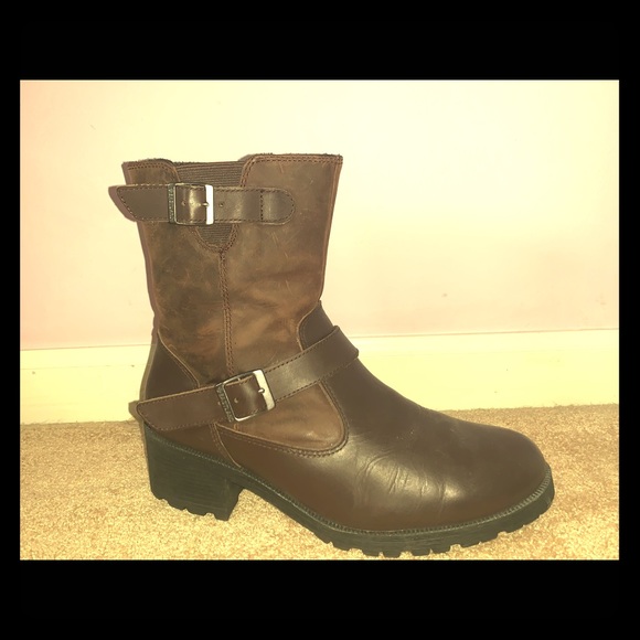 Eastland Belmont Leather Mid-Calf Boots - Picture 2 of 4